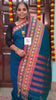 Narayanapet cotton - Plain-Peacock blue-NPC18