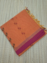 Negamam Cotton Saree orange