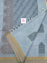 Negamam Cotton Saree Grey 