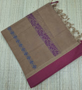 Negamam Cotton Saree Choclate