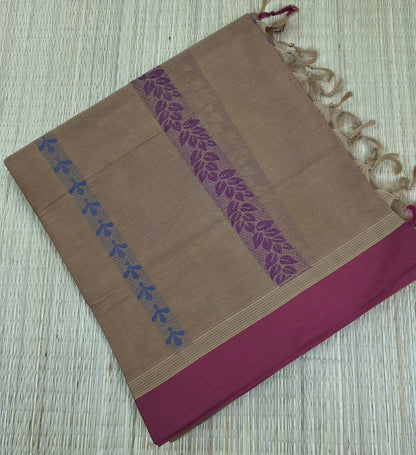 Negamam Cotton Saree Choclate