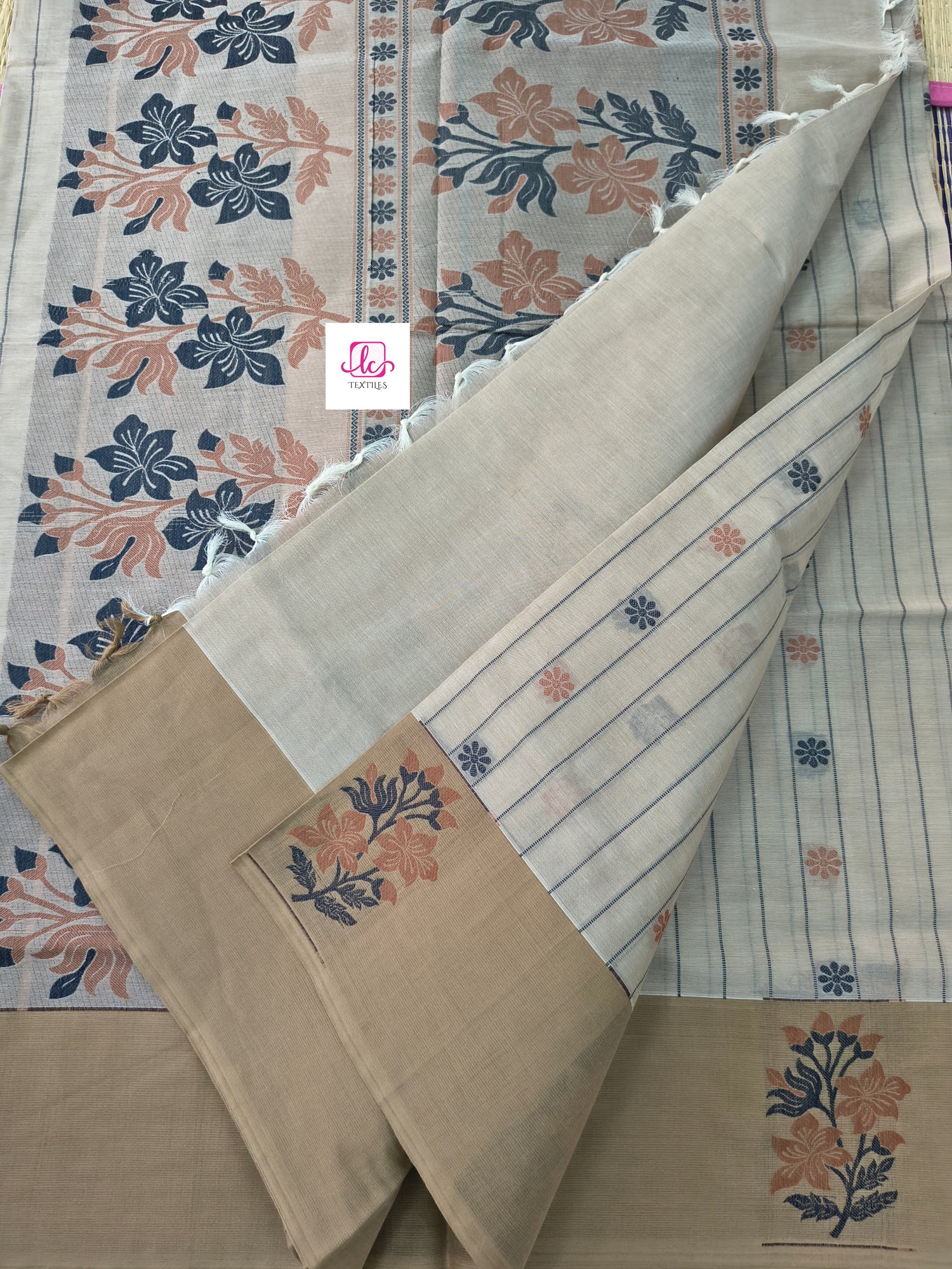 Negamam Cotton Saree Tussar 