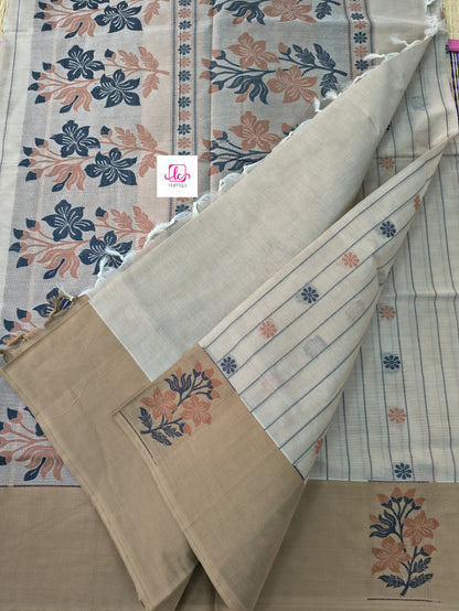 Negamam Cotton Saree Tussar 