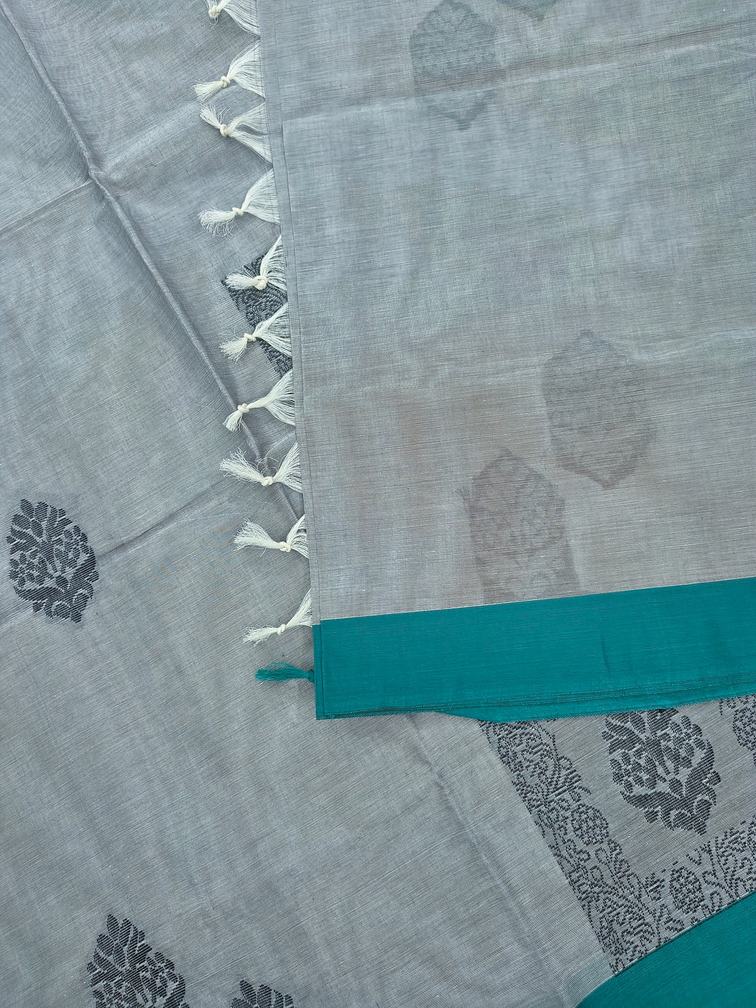 Negamam Cotton Saree grey