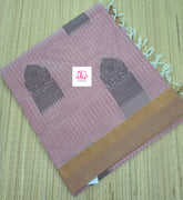 Negamam Cotton Saree Baby pink 