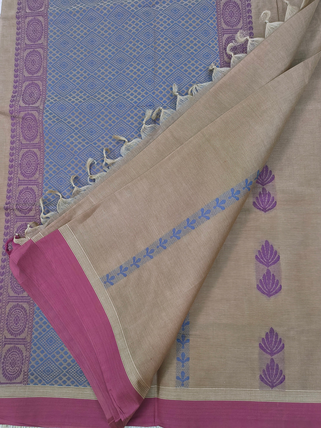 Negamam Cotton Saree Choclate
