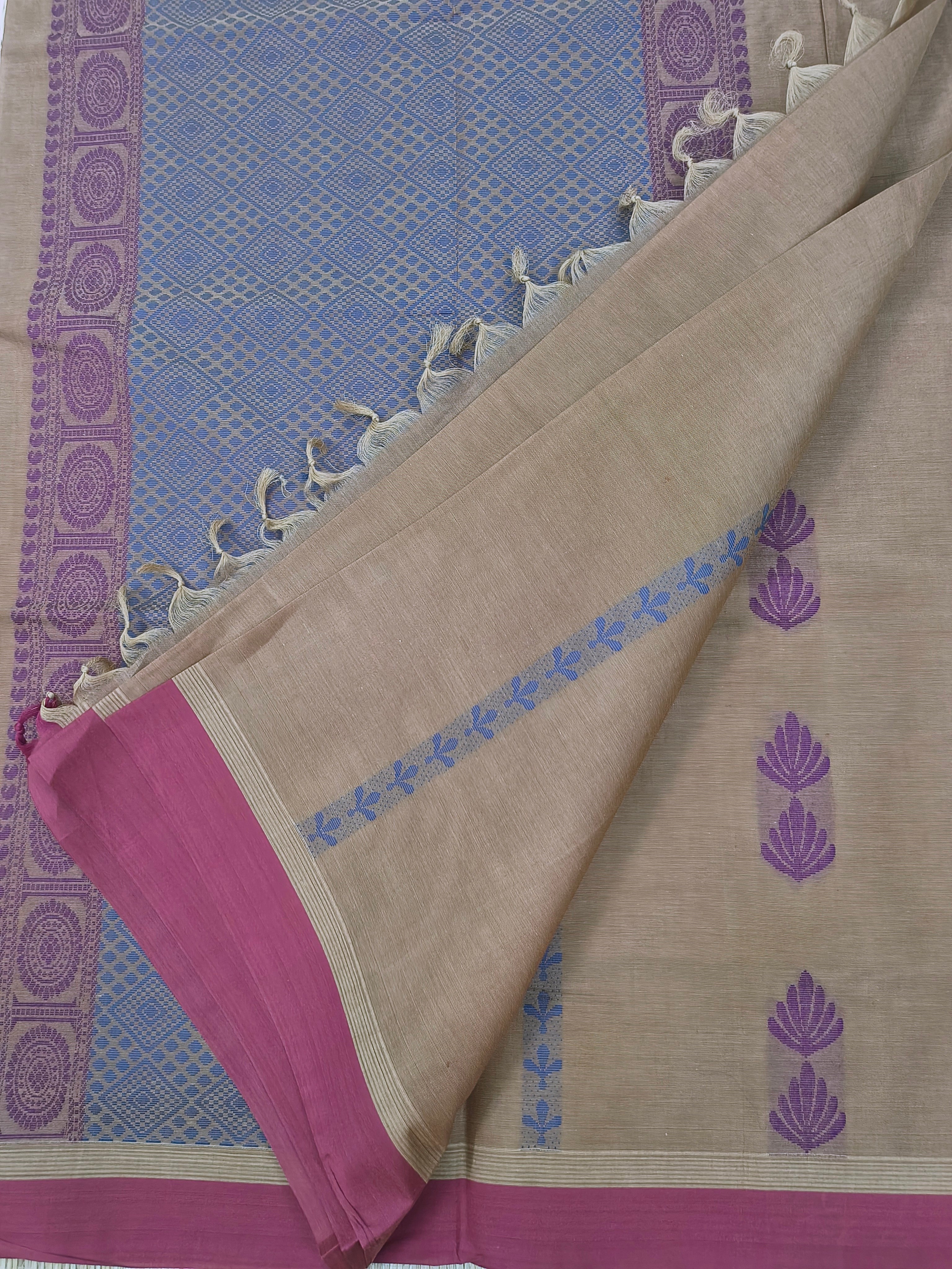 Negamam Cotton Saree Choclate