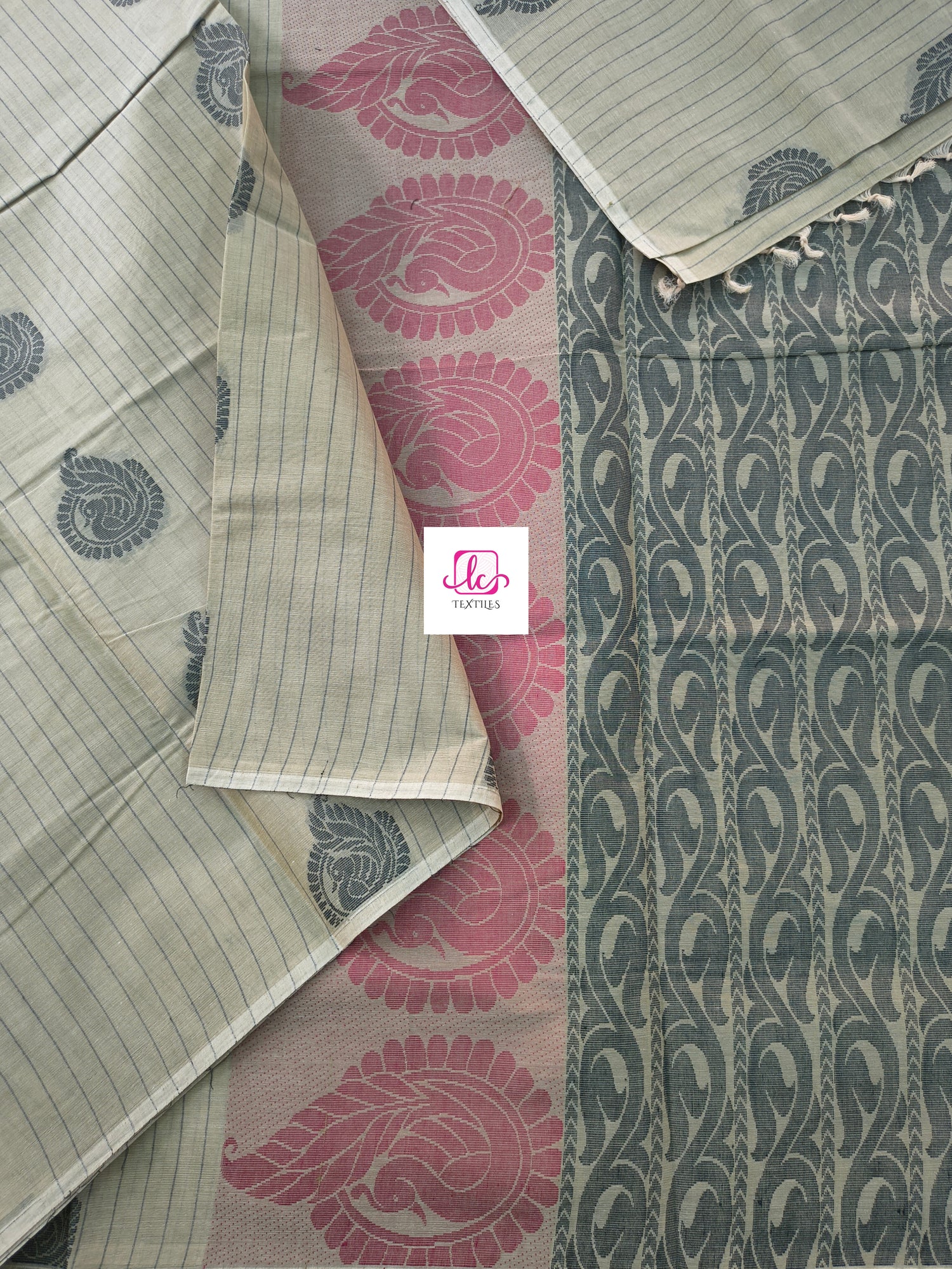 Negamam Cotton Saree Light khaki