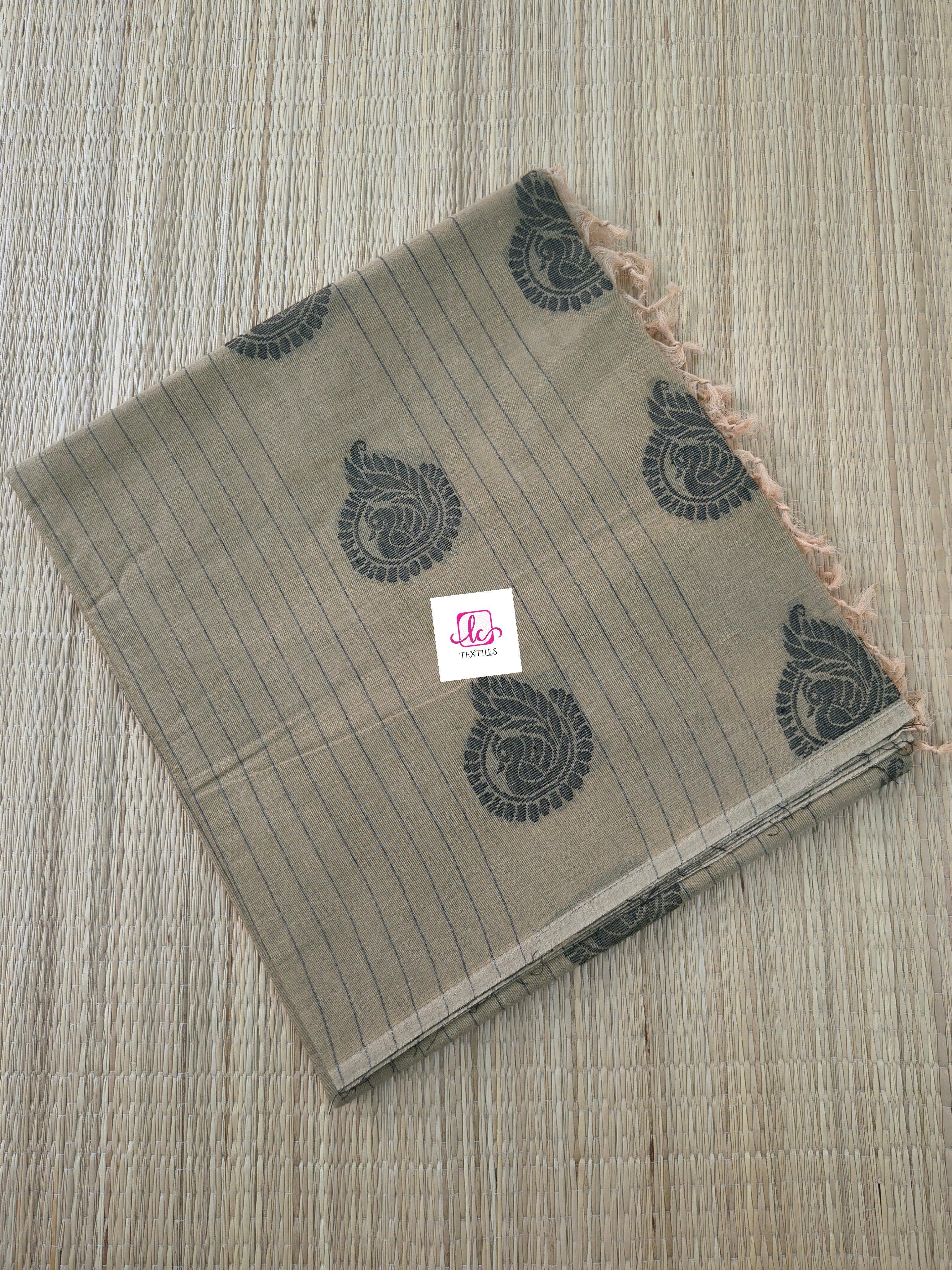 Negamam Cotton Saree Light khaki