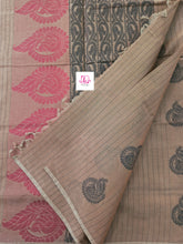 Negamam Cotton Saree Pastal brown