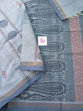 Negamam Cotton Saree Pearl grey