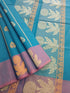 Negamam Cotton Saree Blue