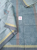 Negamam Cotton Saree - Grey - NC37