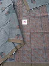 Negamam Cotton Saree Grey