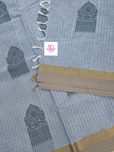Negamam Cotton Saree Grey 