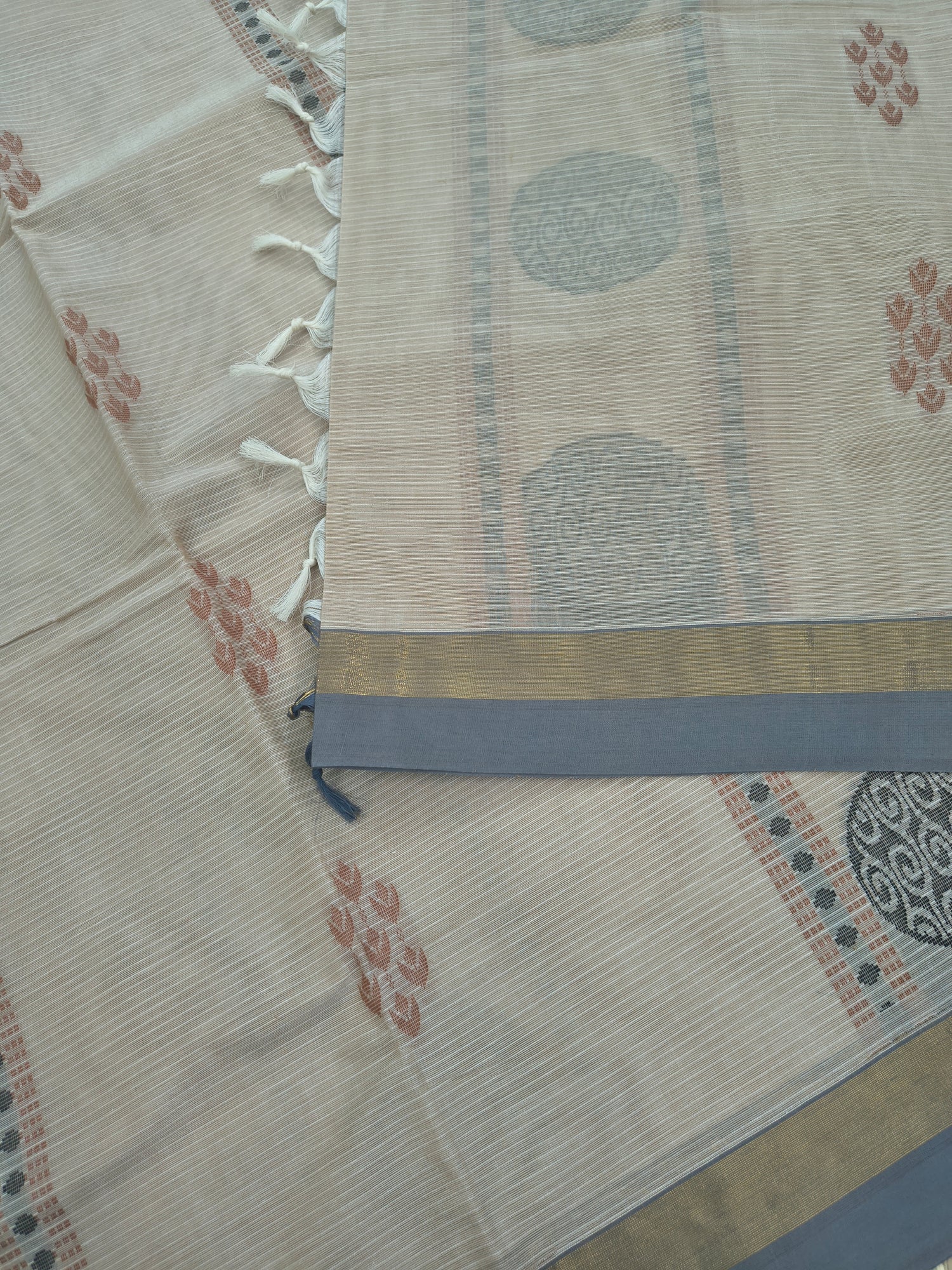 Negamam Cotton Saree Tussar