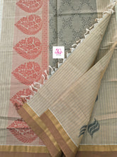 Negamam Cotton Saree Khaki beige