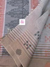 Negamam Cotton Saree Pastal maroon 
