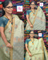 Negamam Cotton Saree Pastel green  