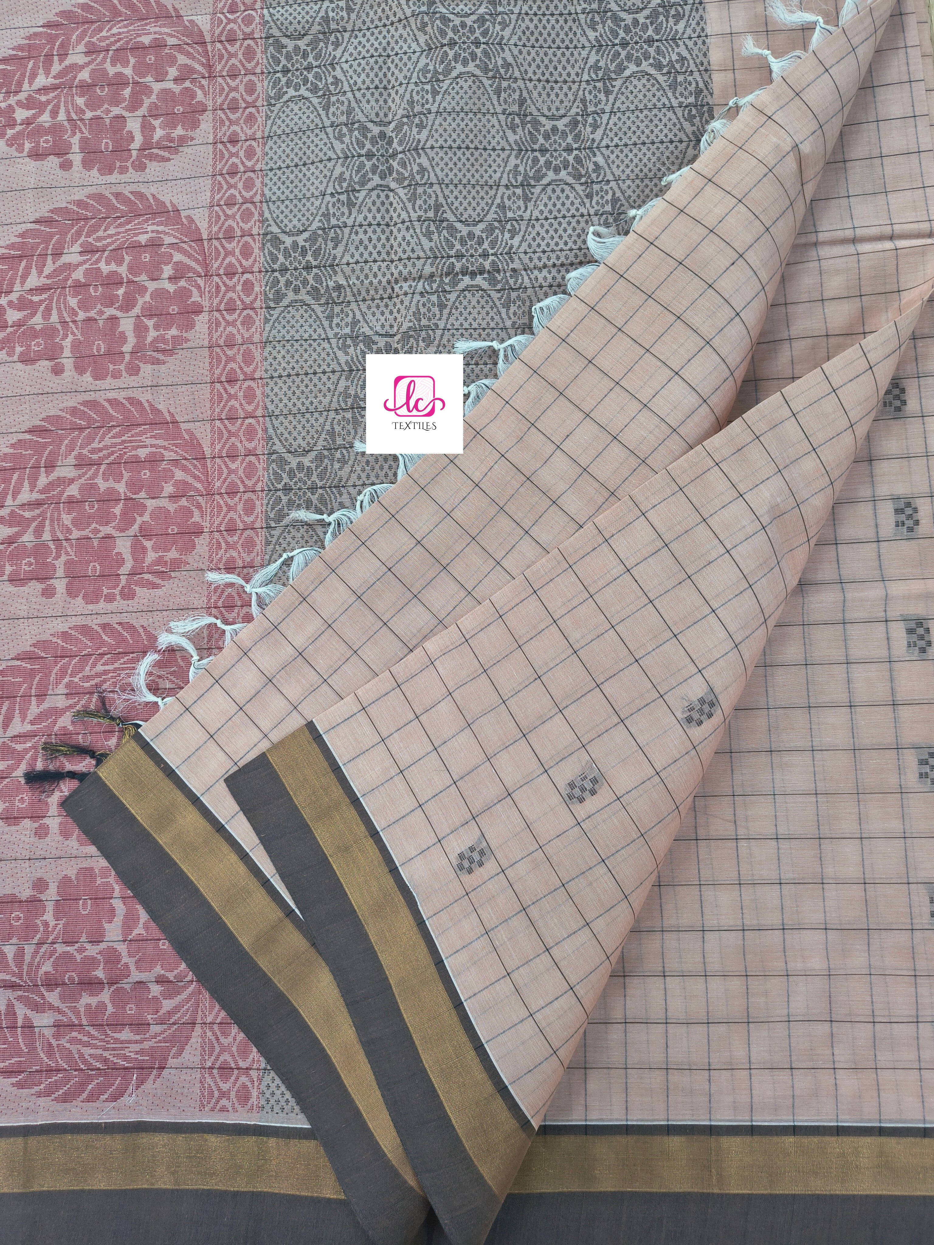 Negamam Cotton Saree Tussar 