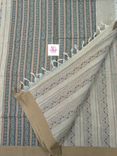 Negamam Cotton Saree mushroom beige