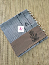 Negamam Cotton Saree Pastal ice blue