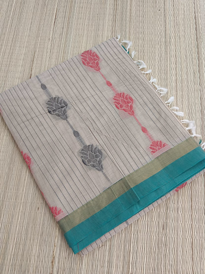 Negamam Cotton Saree Tussar