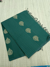 Negamam Cotton Saree Green