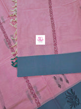 Negamam Cotton Saree pastel pink