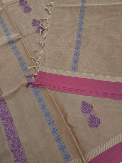 Negamam Cotton Saree Choclate