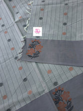 Negamam Cotton Saree grey 