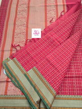 Shubhavastram Heritage Handwoven Cotton Lakshadeepam Red 