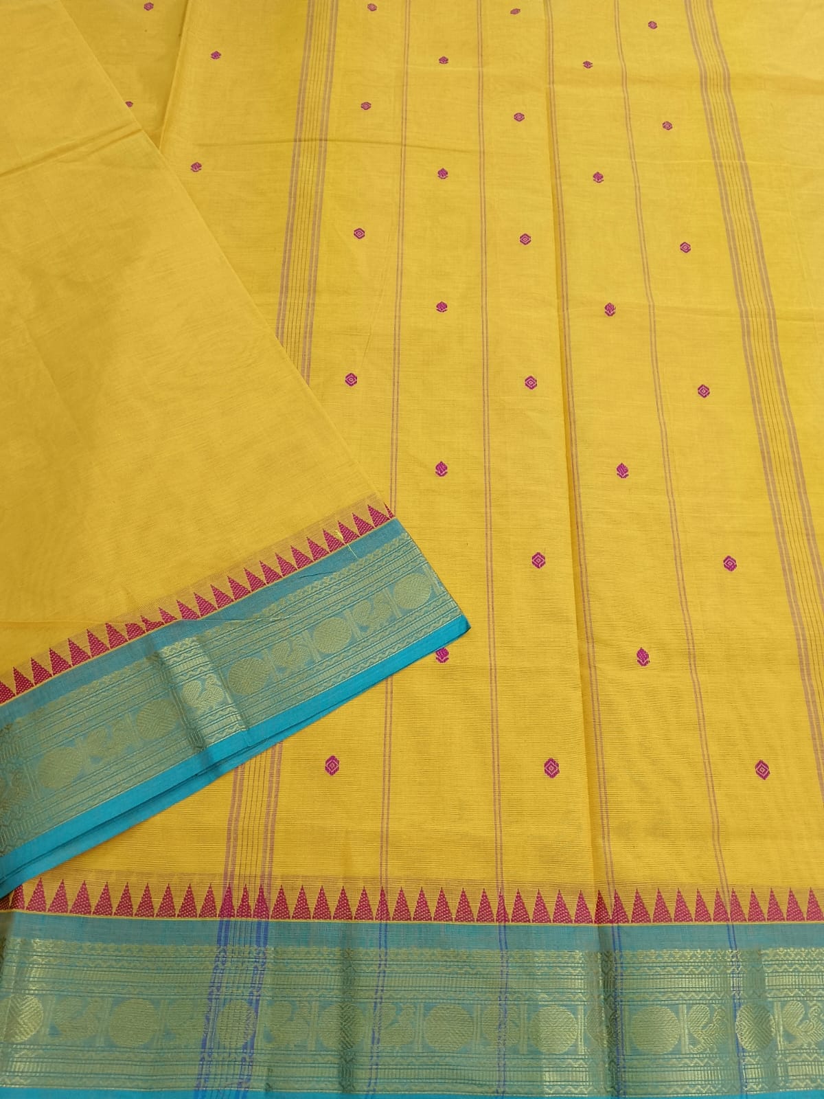 Kanchi Cotton - Festival Fusion -Lemon Yellow- KCFB116