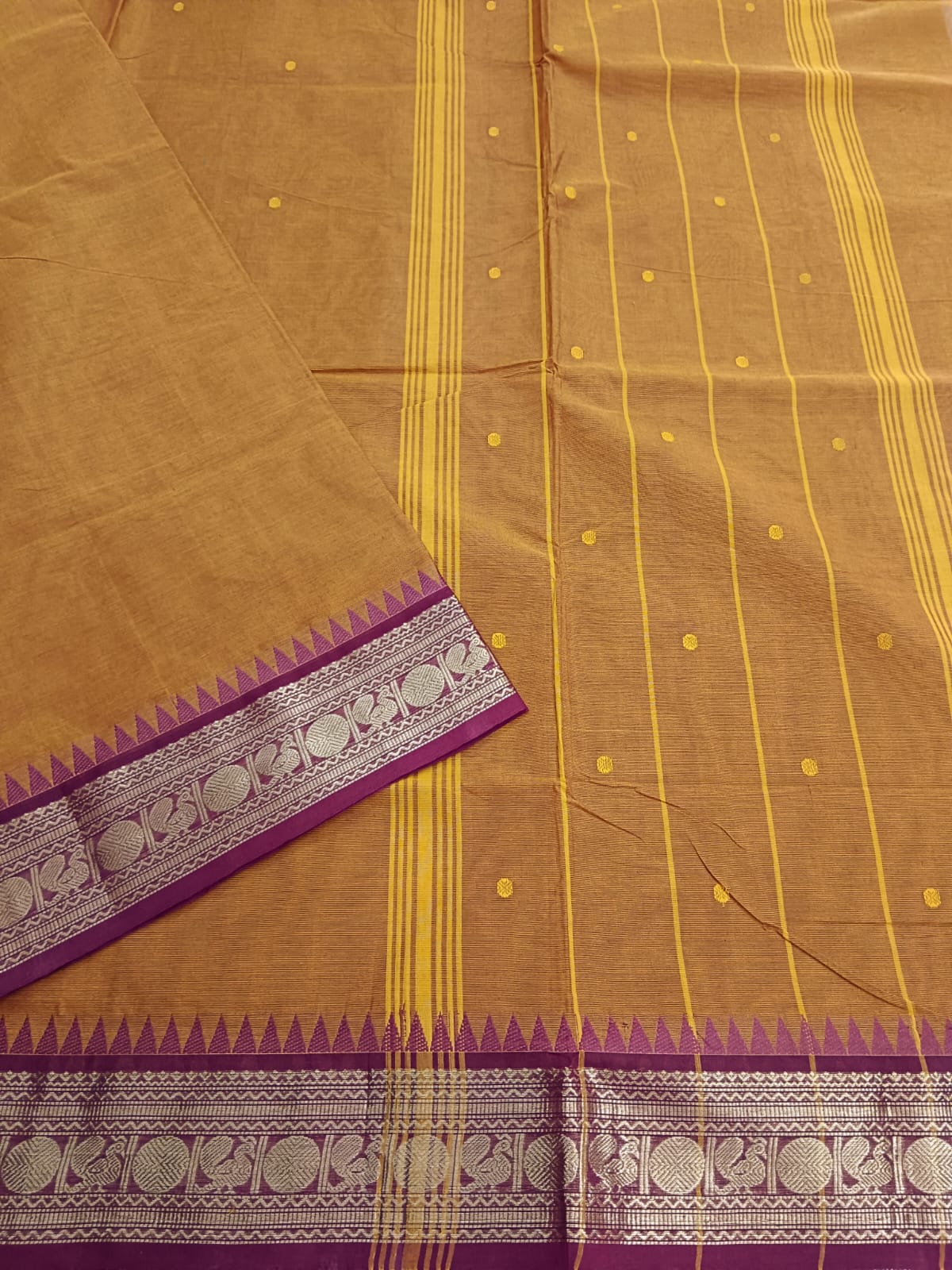 Kanchi Cotton - Festival Fusion -Dark Mustard Yellow- KCFB117