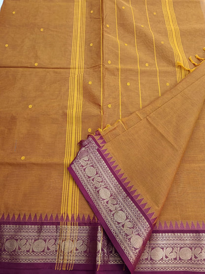 Kanchi Cotton - Festival Fusion -Dark Mustard Yellow- KCFB117