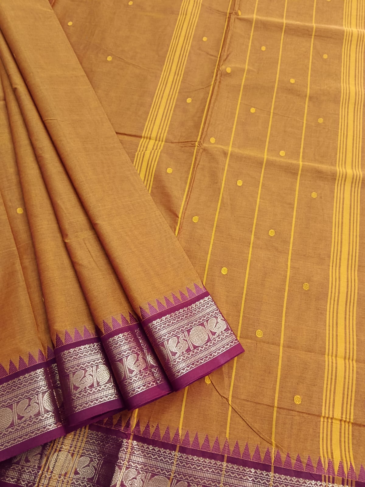 Kanchi Cotton - Festival Fusion -Dark Mustard Yellow- KCFB117