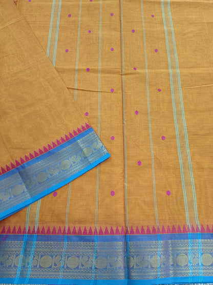 Kanchi Cotton - Festival Fusion -Yellow Mixed Pink- KCFB118
