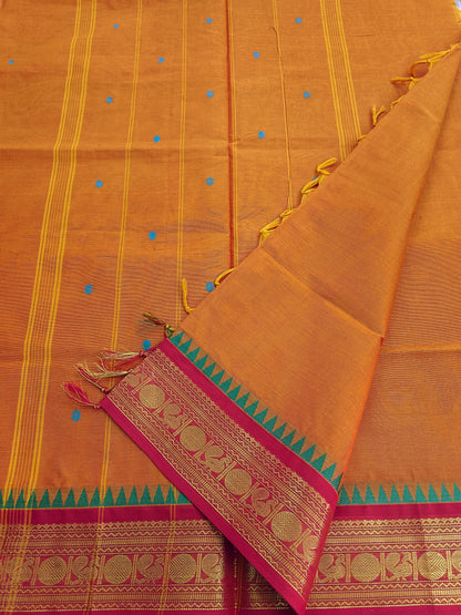 Kanchi Cotton - Festival Fusion-orange- KCFB121