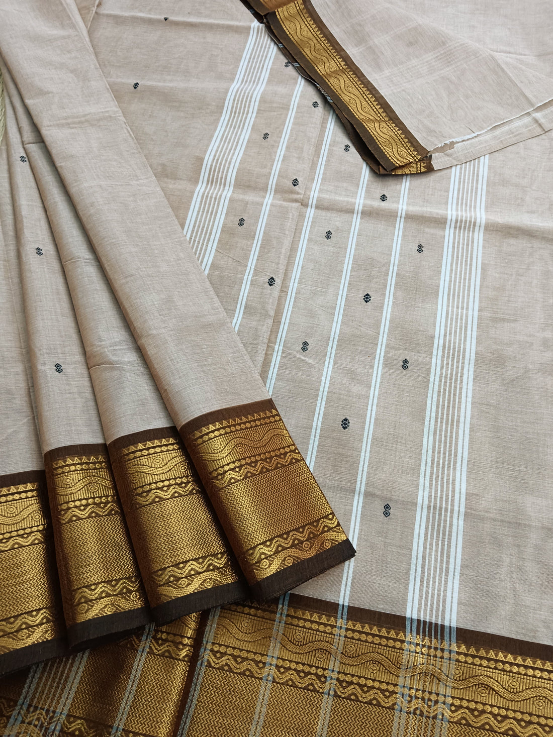 Kanchi Cotton - Festival Fusion -Tussar- KCFB108