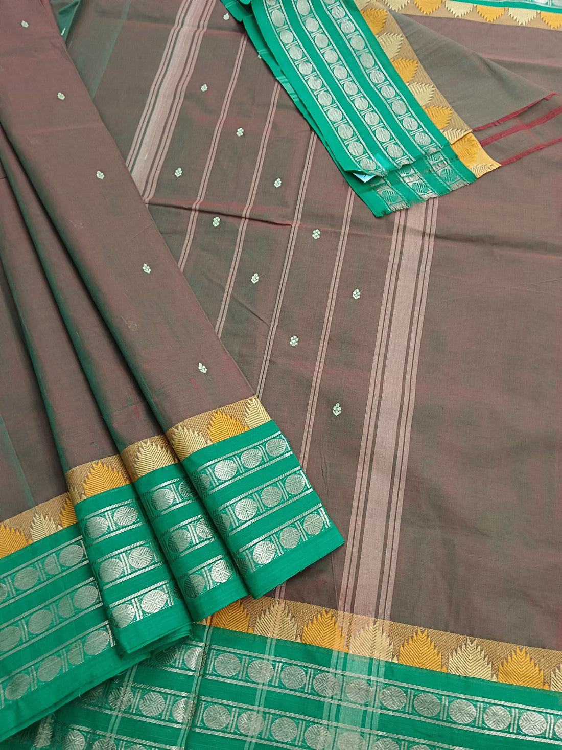 Kanchi Cotton - Festival Fusion -Manthulir- KCFB111